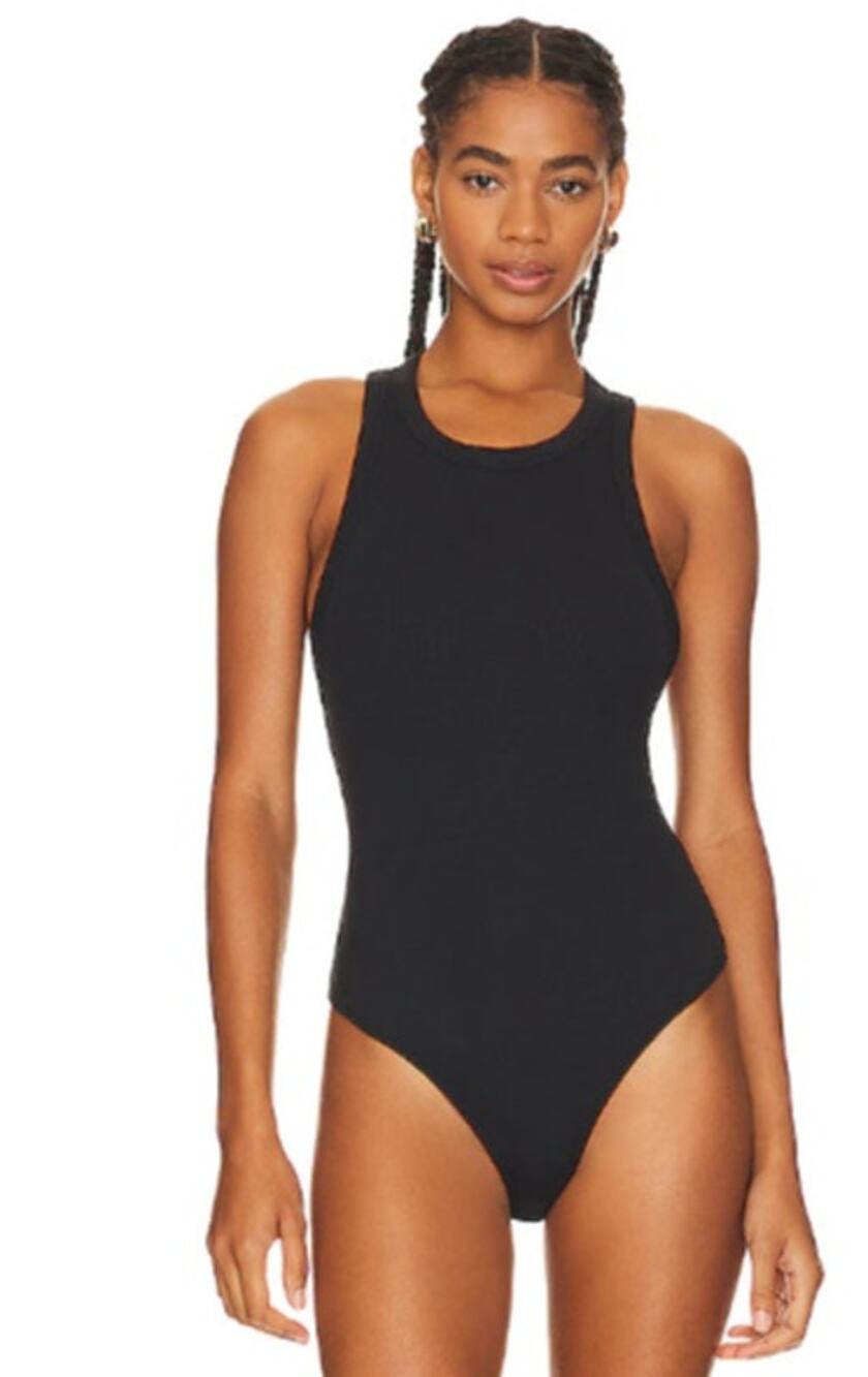 NEW! Free People X Intimately FP 'Brexley' Bodysuit in BLACK (XS)
